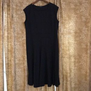 Lands’ End Black Dress